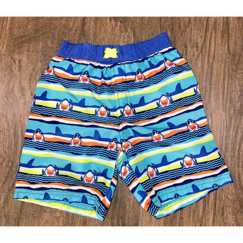 Toddler Boys Quad Seven of 2 Piece Swim Set 3T Swim Trunks and Rash Guard
